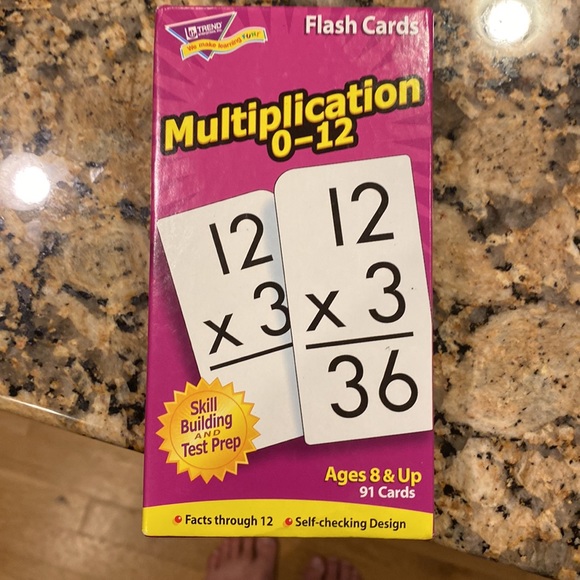 EUC Lot of Math Flash Cards - Picture 9 of 12